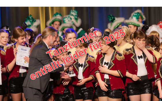 6. Garde- und Showtanzturnier 2025 entfällt