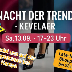 VfR bei der „Nacht der Trends“ in Kevelaer