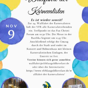 Wallfahrt der Karnevalisten 09.11.2025